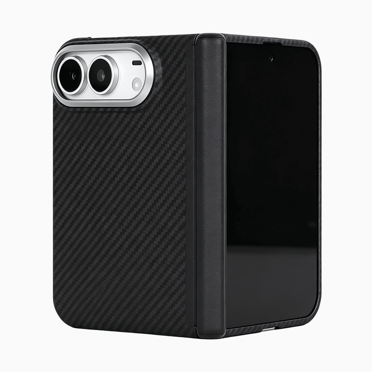 NexTECH® | Ultra-Thin Full-Cover Aramid Fiber Magnetic Case with Hinge Protection for iPhone Ultra