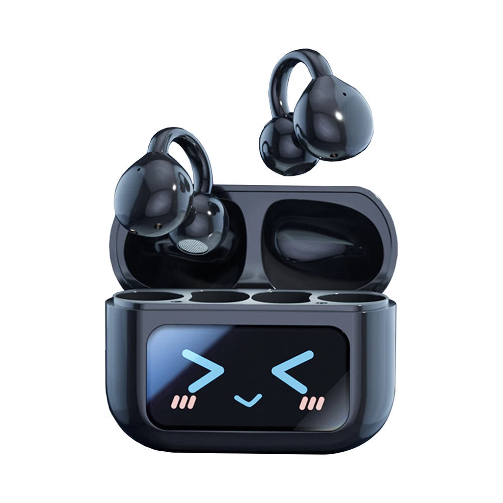 NexTECH® | AI Translation Ear-clip Earbuds with LCD Screen