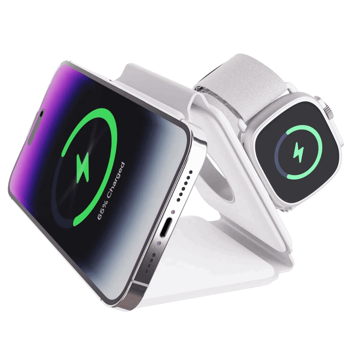 NexTECH® | Portable 3-in-1 Foldable Wireless Charger - NexTECH