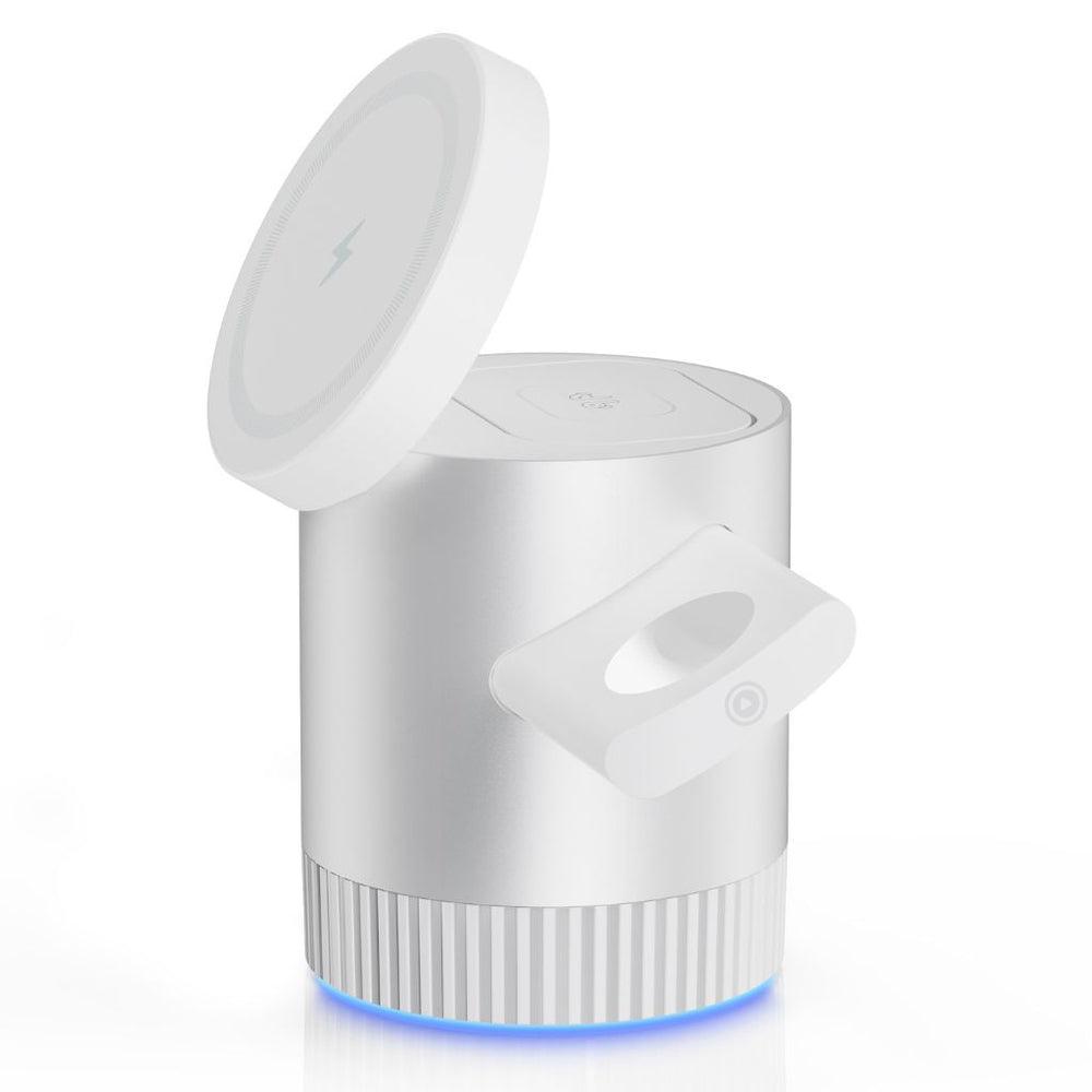 NexTECH® | 3-in-1 Magnetic Charging Station with Ambient Light - NexTECH