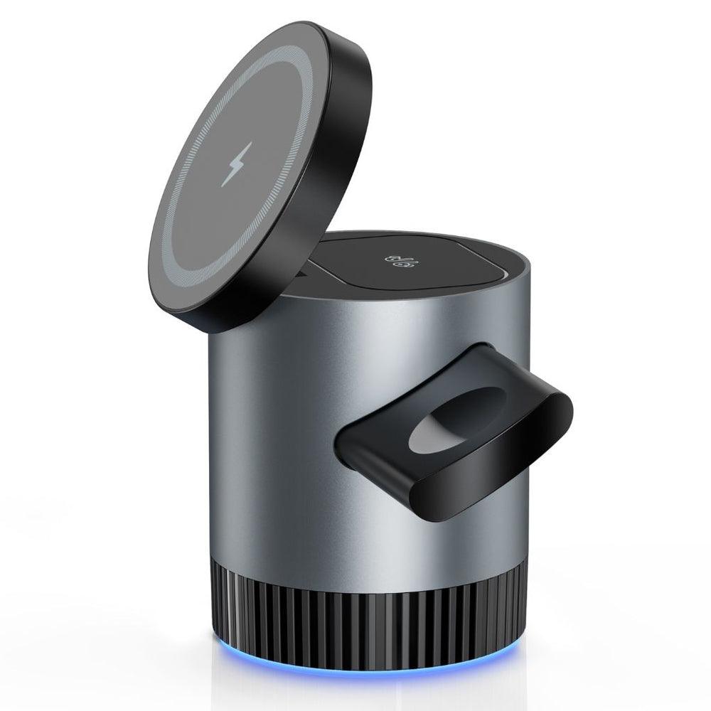 NexTECH® | 3-in-1 Magnetic Charging Station with Ambient Light - NexTECH