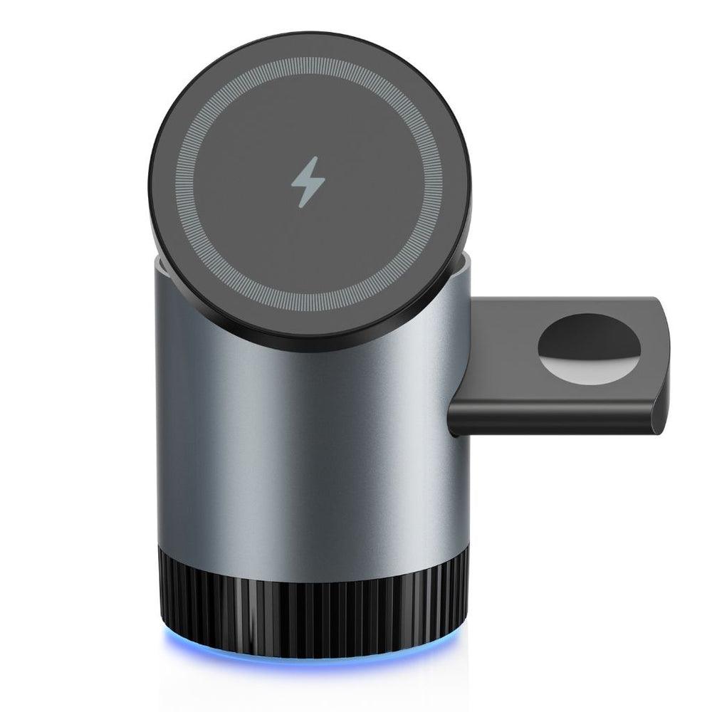NexTECH® | 3-in-1 Magnetic Charging Station with Ambient Light - NexTECH