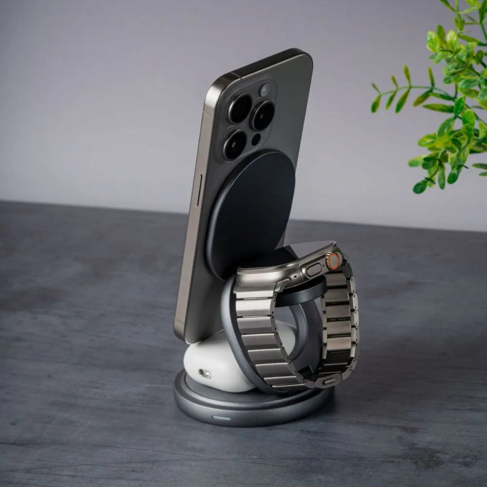 NexTECH® | 3-in-1 Foldable Wireless Charger - NexTECH