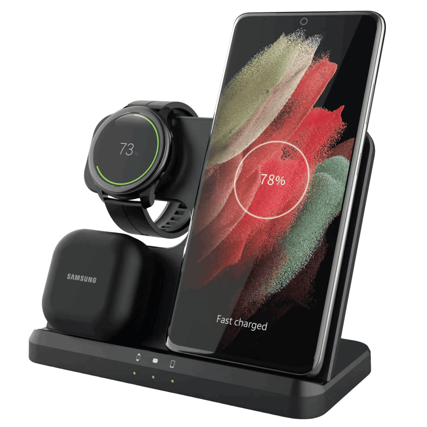 NexTECH® | 3-in-1 Wireless Charger for Samsung - NexTECH