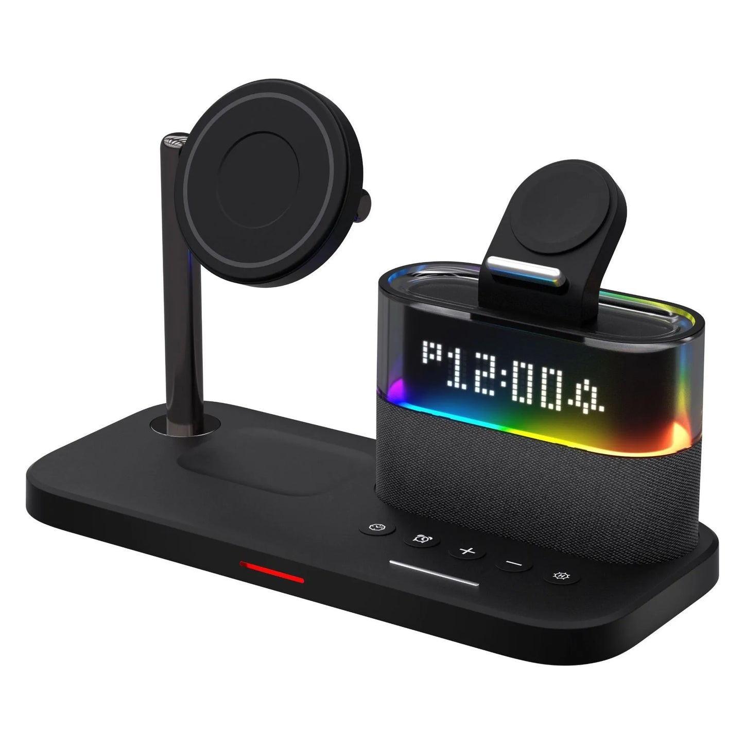 NexTECH® | 3-in-1 Wireless Charger With Alarm Clock - NexTECH