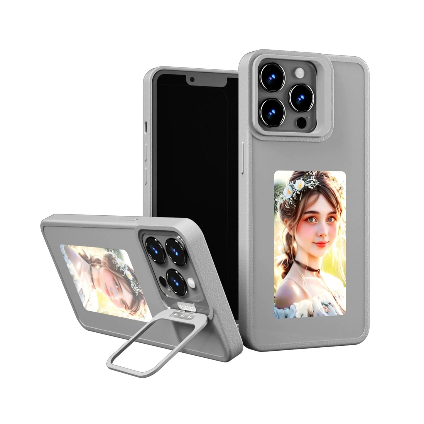 NexTECH® | E-ink Photo Case with Kickstand for iPhone - NexTECH