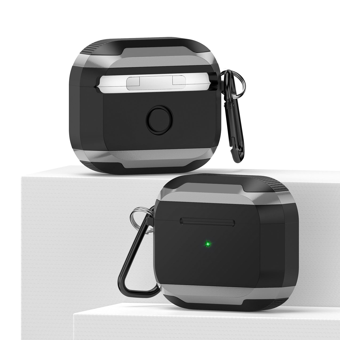 NexTECH® | Shockproof AirPods Case with Metal Edge Protection