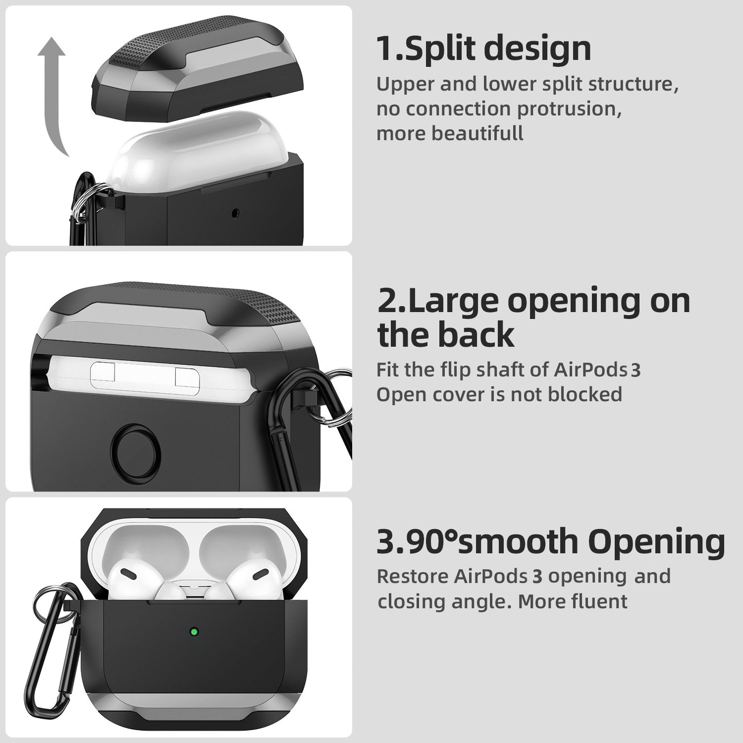 NexTECH® | Shockproof AirPods Case with Metal Edge Protection