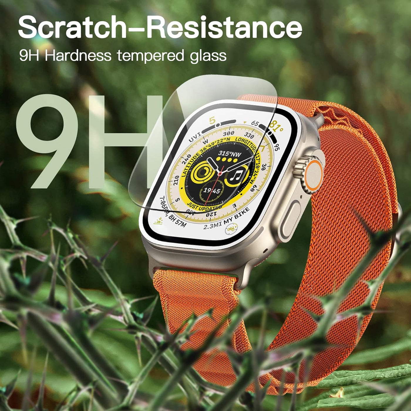 NexTECH® | Tempered Glass Screen Protector for Apple Watch