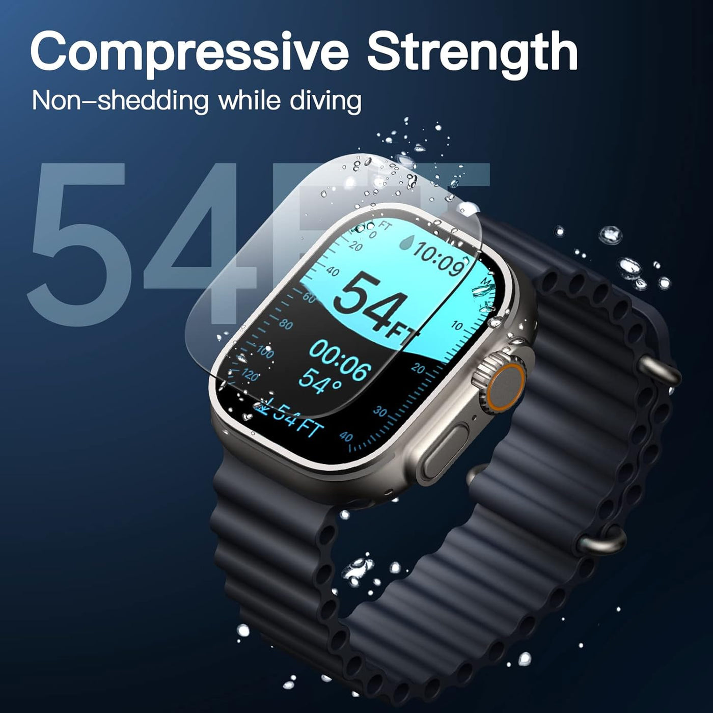 NexTECH® | Tempered Glass Screen Protector for Apple Watch