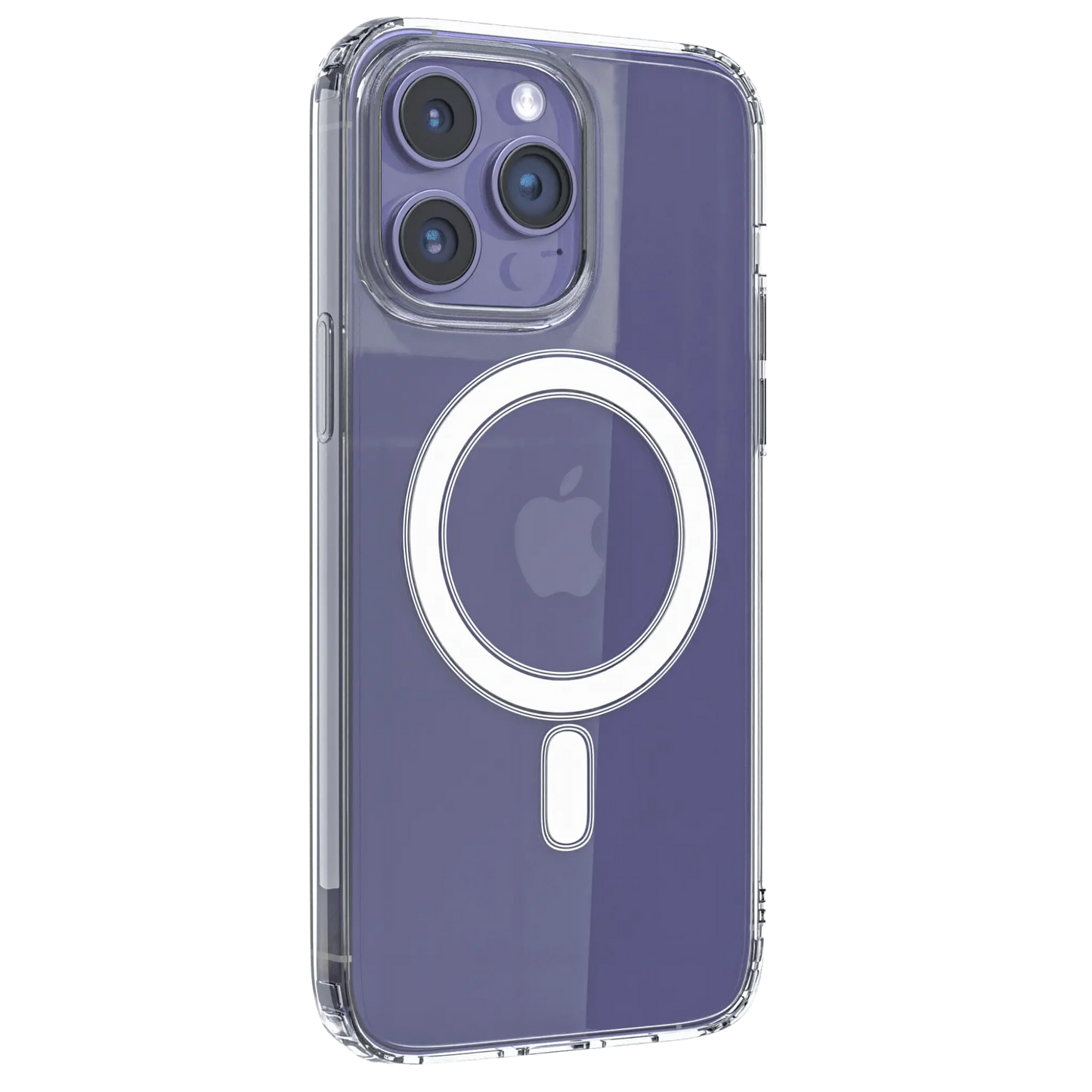 NexTECH® | Magnetic Transparent Case with Airbag Corners for iPhone