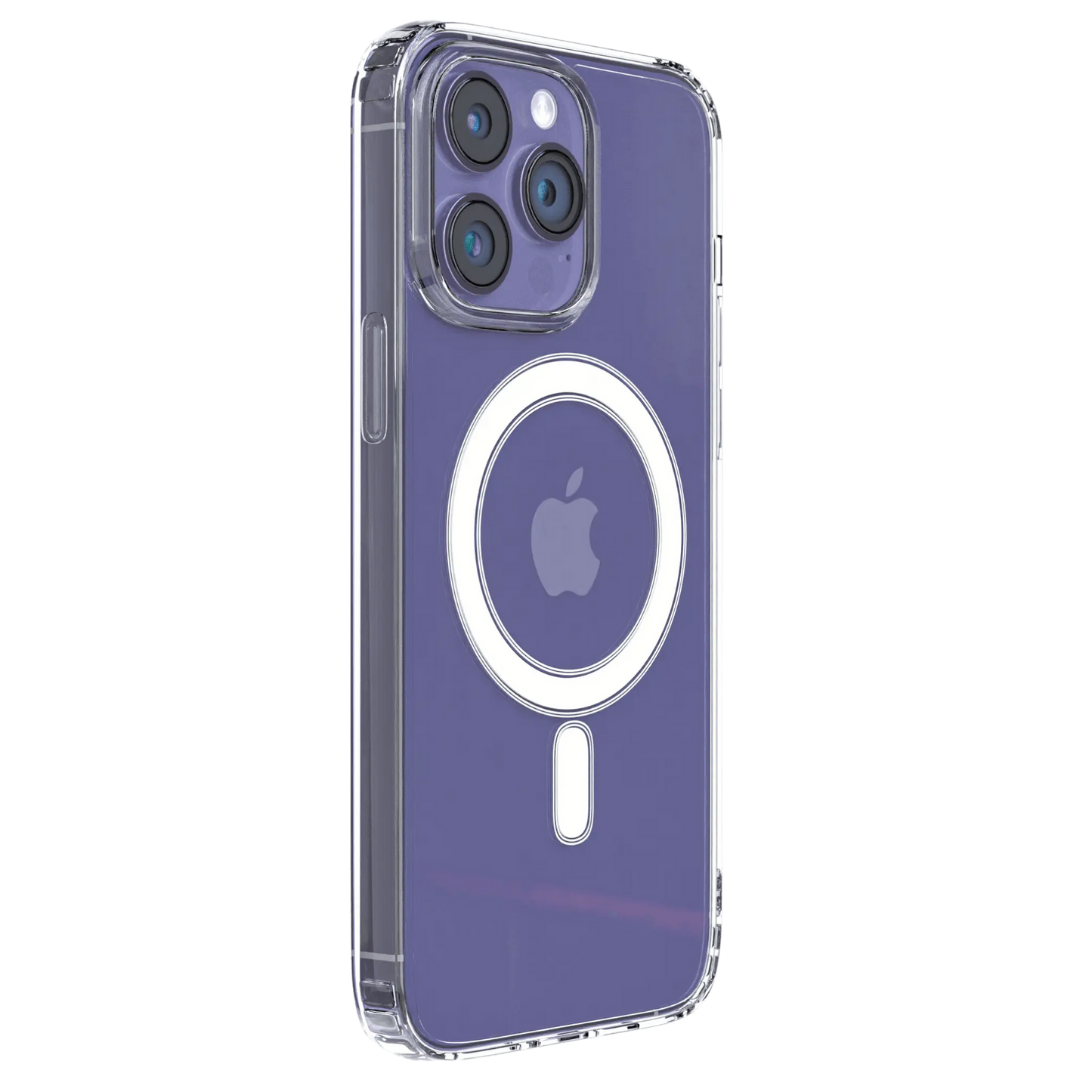 NexTECH® | Magnetic Transparent Case with Airbag Corners for iPhone