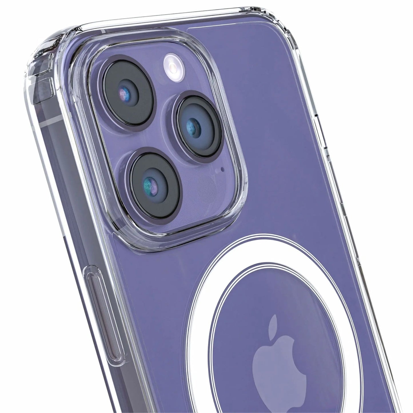 NexTECH® | Magnetic Transparent Case with Airbag Corners for iPhone