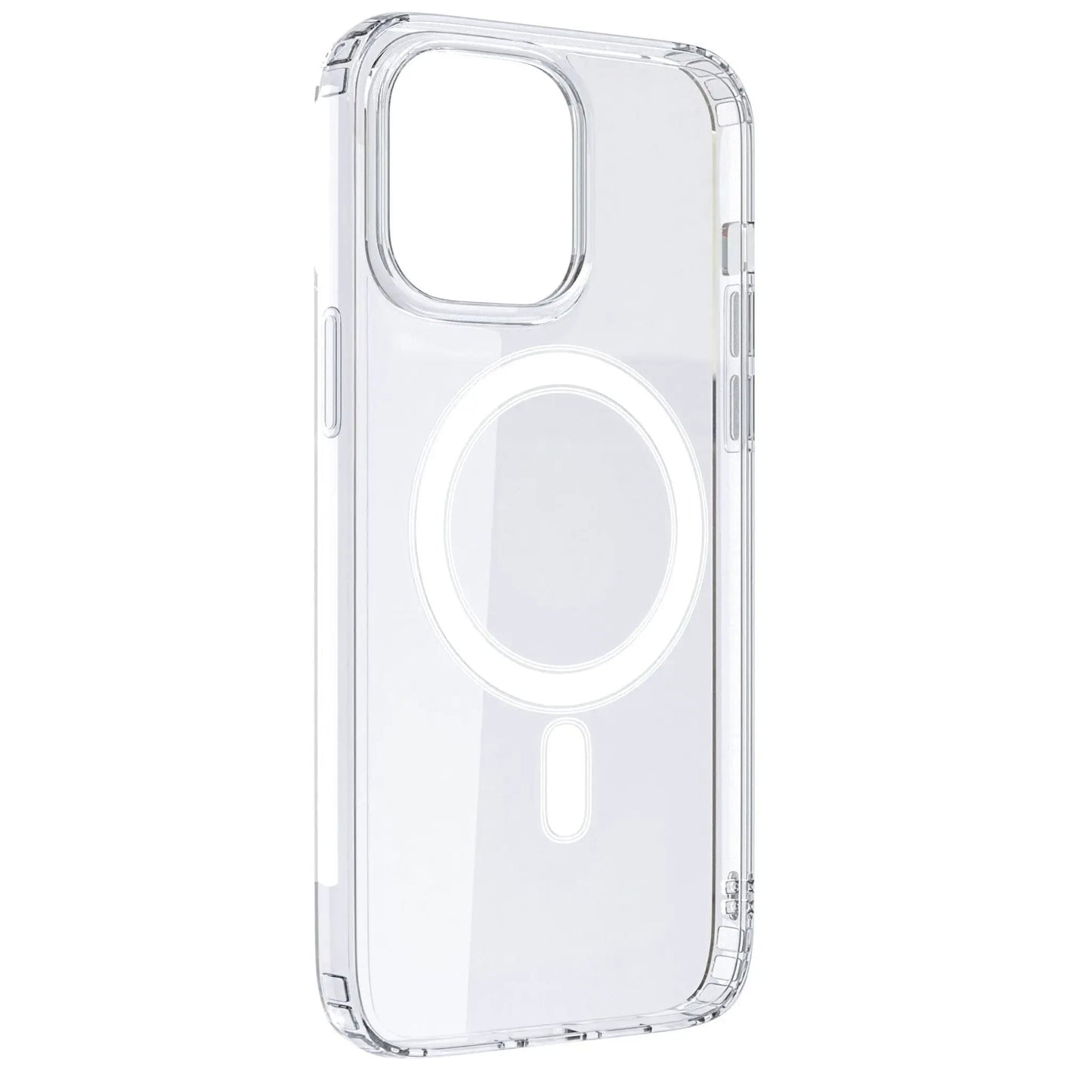 NexTECH® | Magnetic Transparent Case with Airbag Corners for iPhone
