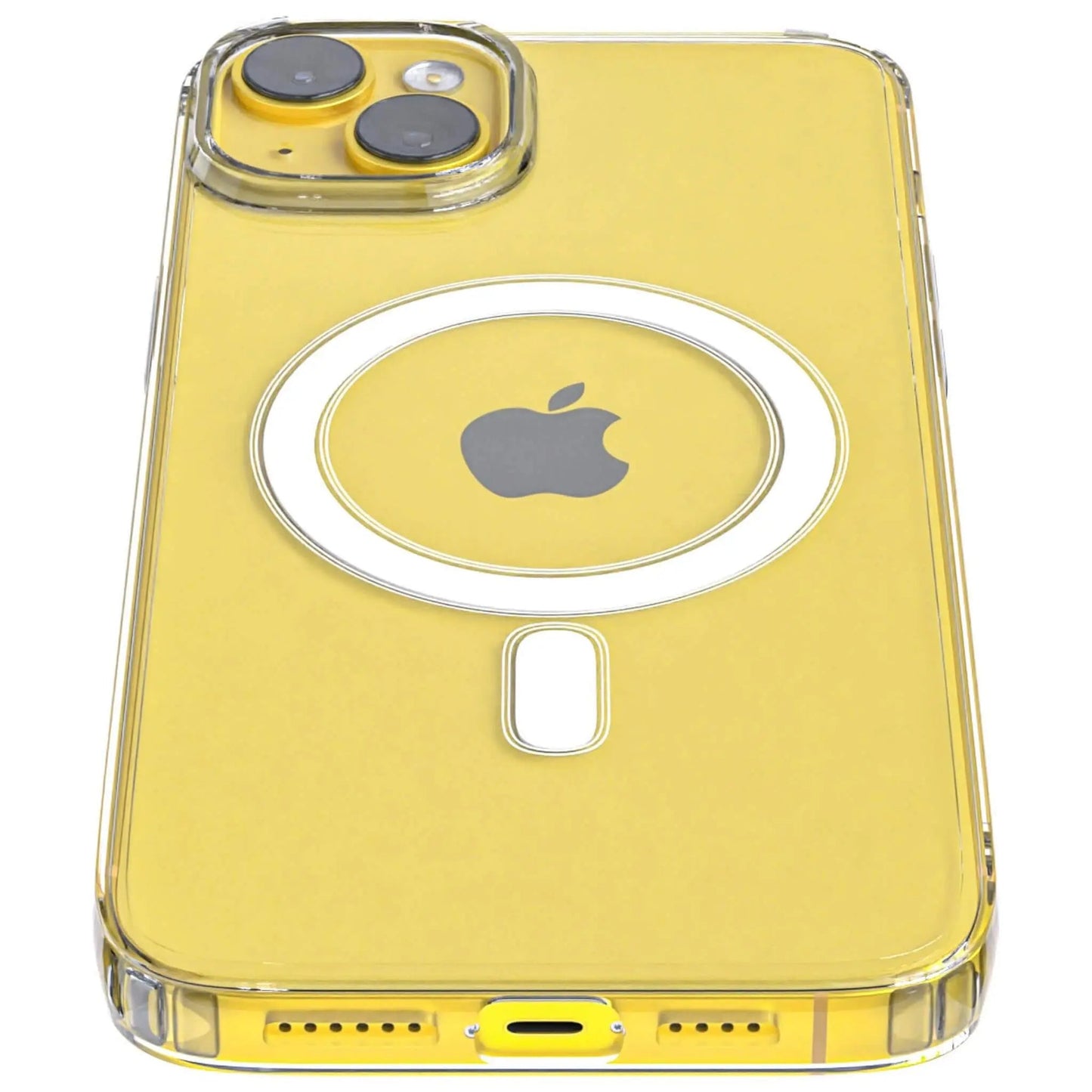 NexTECH® | Magnetic Transparent Case with Airbag Corners for iPhone