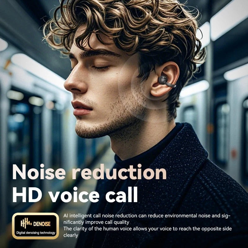 NexTECH® | AI Translation Ear-clip Earbuds with LCD Screen