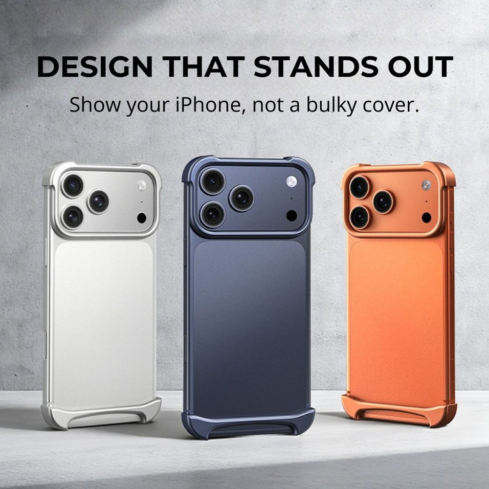 NexTECH® | Aluminum Frame Minimalist Case for iPhone