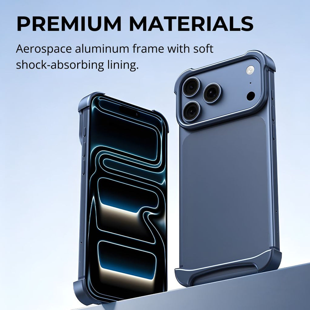 NexTECH® | Aluminum Frame Minimalist Case for iPhone