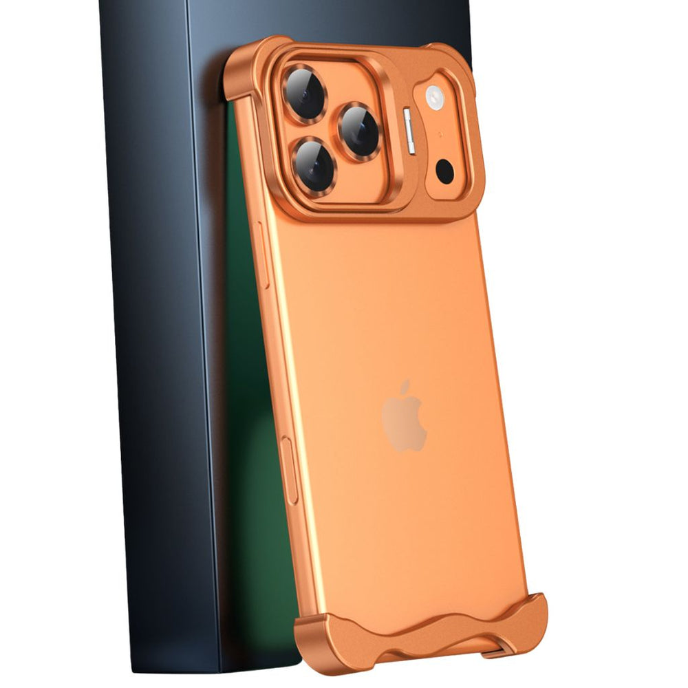 NexTECH® | Bezel-less Metal Case with Kickstand & Shockproof Design for iPhone