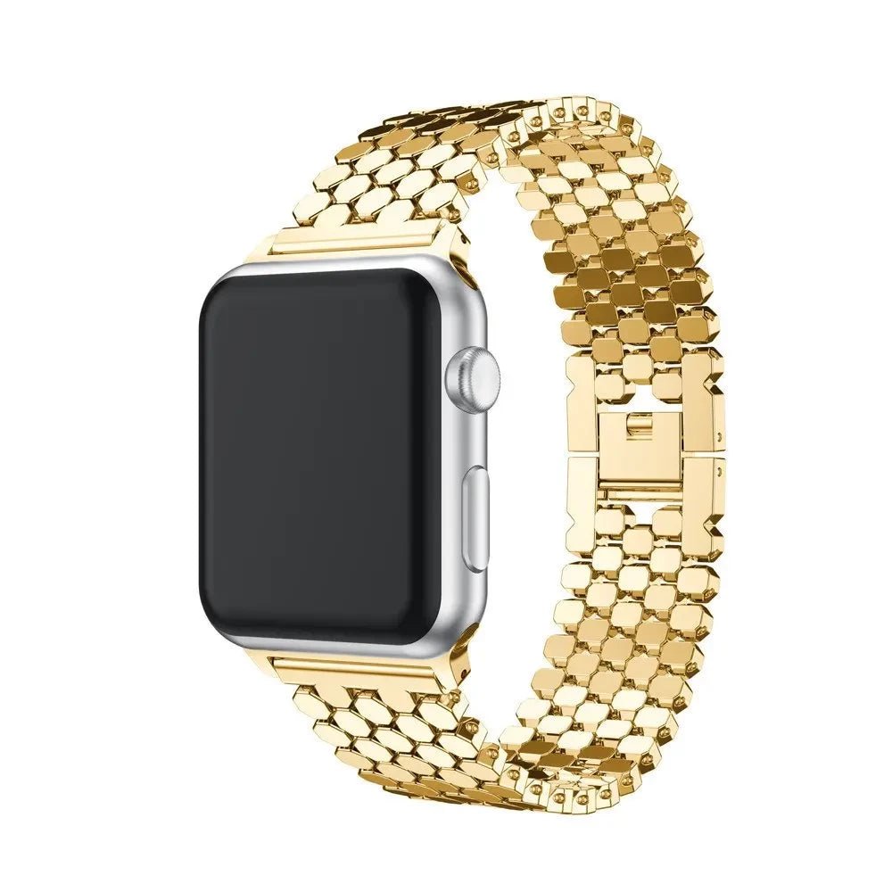 NexTECH® | Woman's Starlight Honeycomb Metal Band for Apple Watch