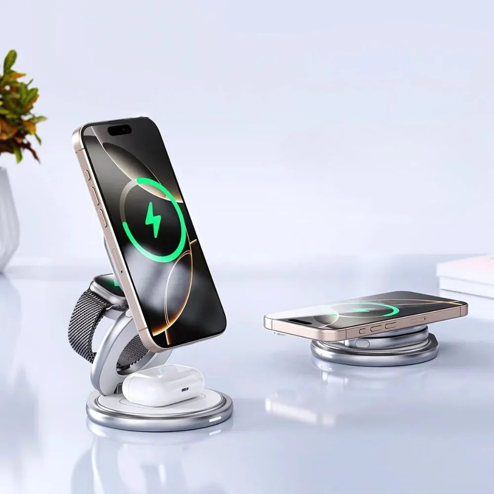 NexTECH® | 3-in-1 Foldable Wireless Charger - NexTECH