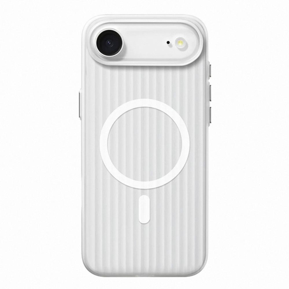 NexTECH® | Minimalist Striped MagSafe Matte Case for iPhone