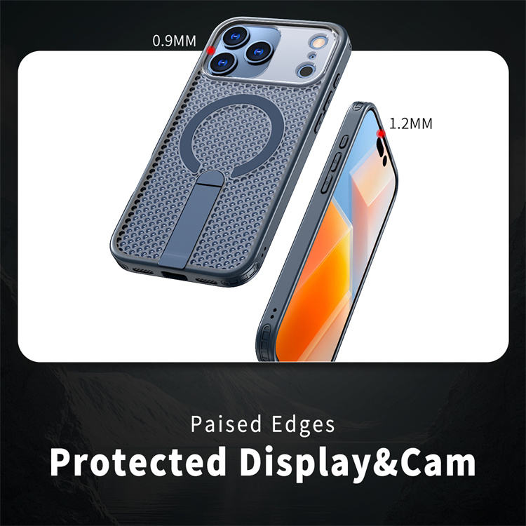 NexTECH® | Magnetic Stand Case with Heat-Dissipation for iPhone 17 Series