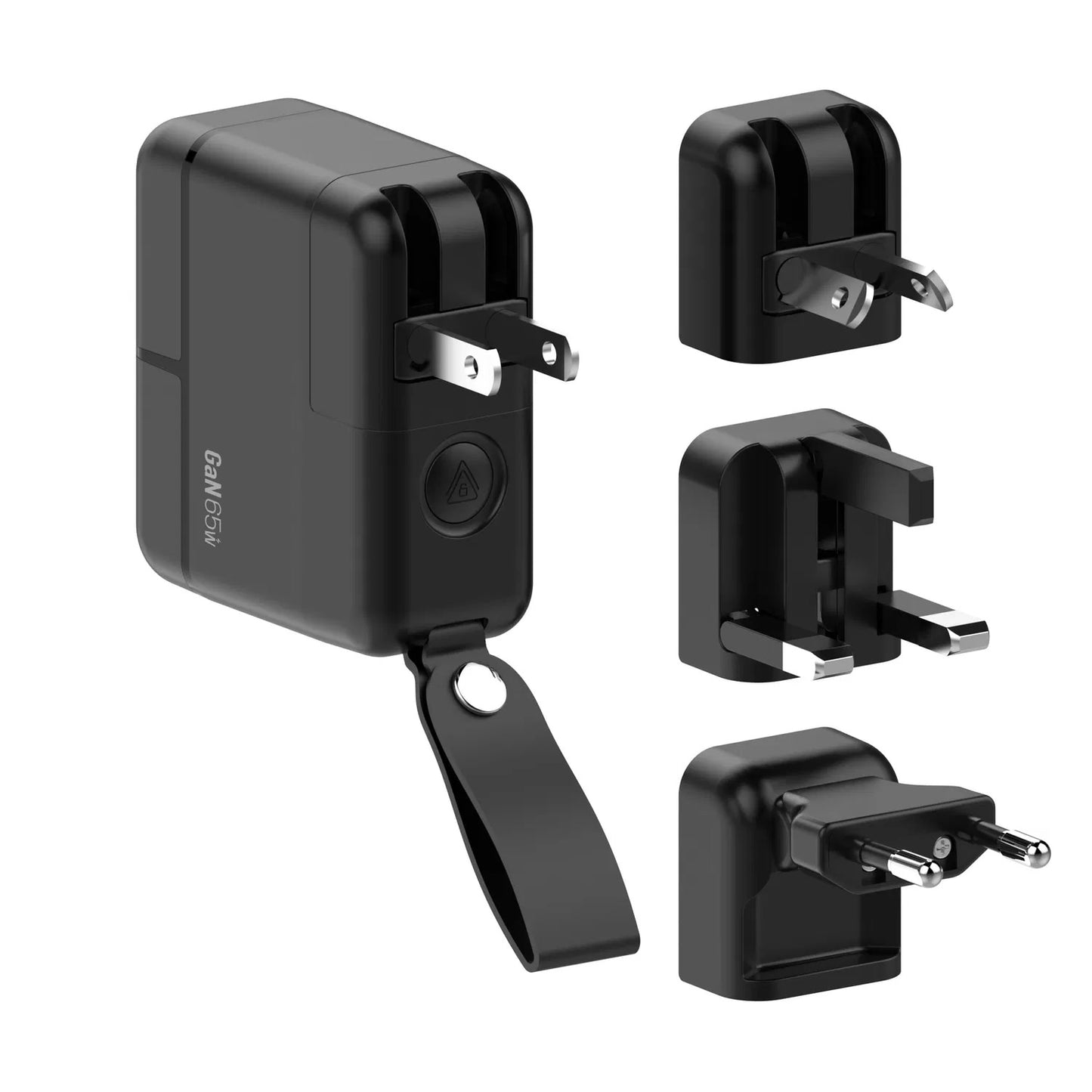 NexTECH® | 65W GaN Fast Charger – Foldable Plug & Global Travel Adapter