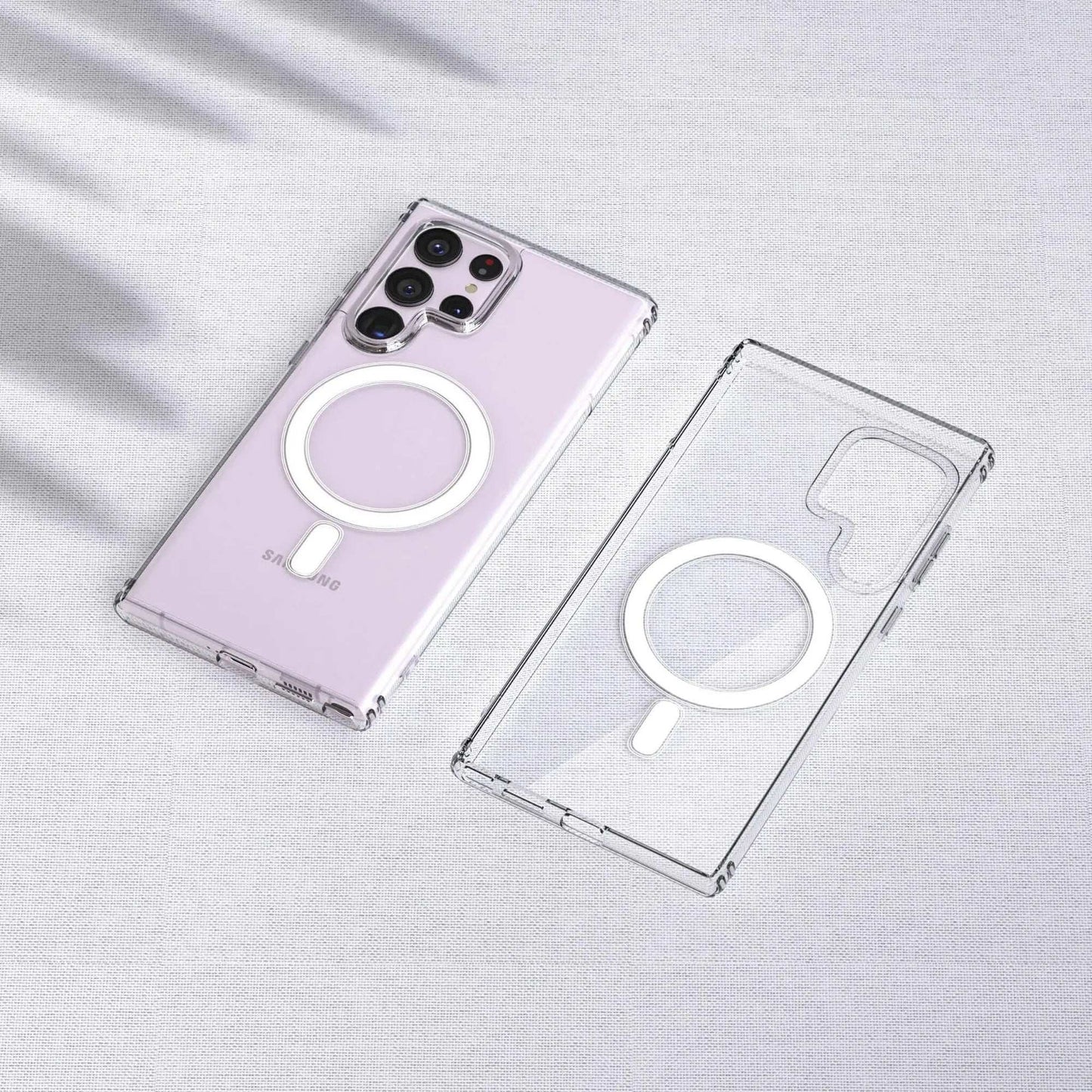 NexTECH® | Magnetic Clear Case for Samsung - NexTECH