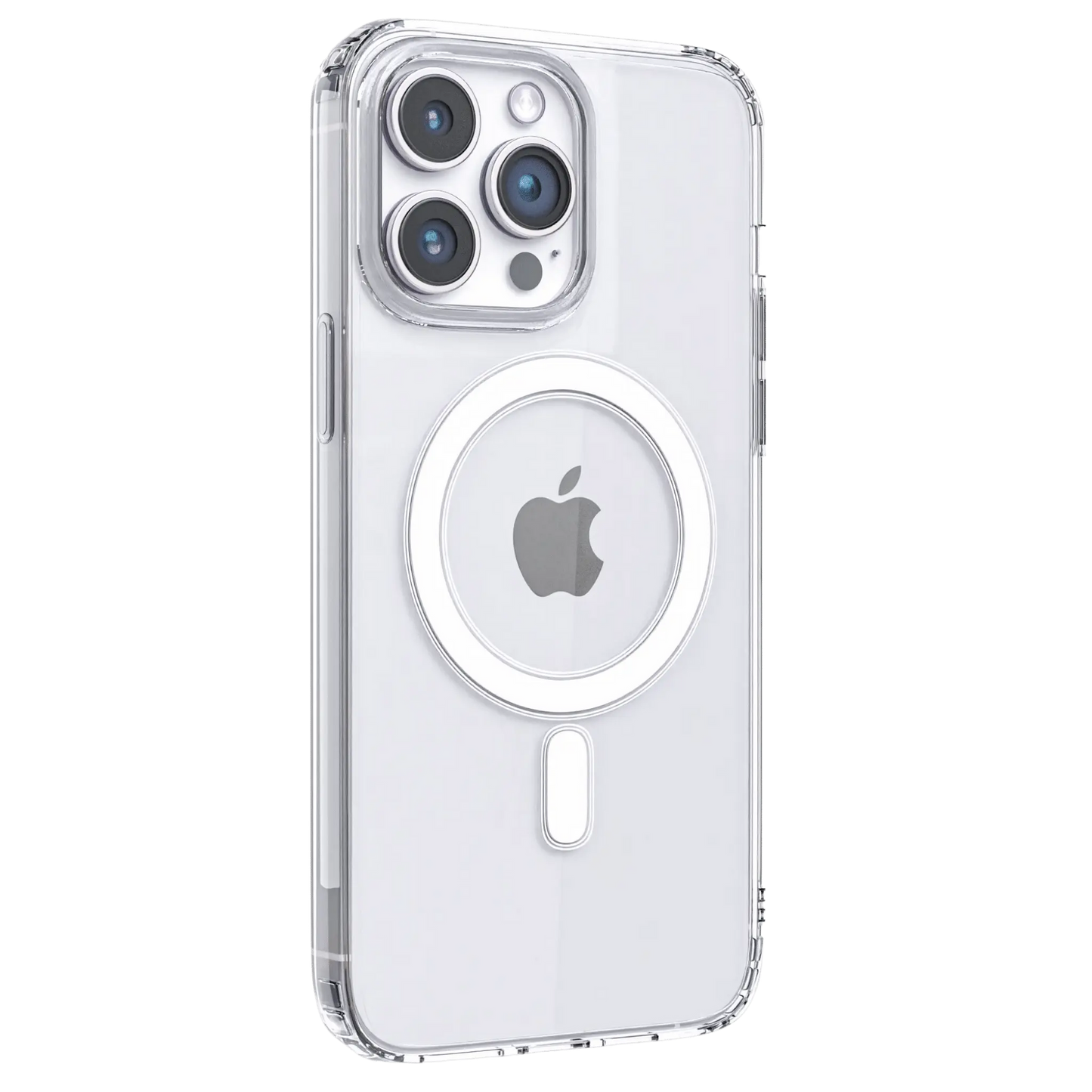 NexTECH® | Magnetic Transparent Case with Airbag Corners for iPhone
