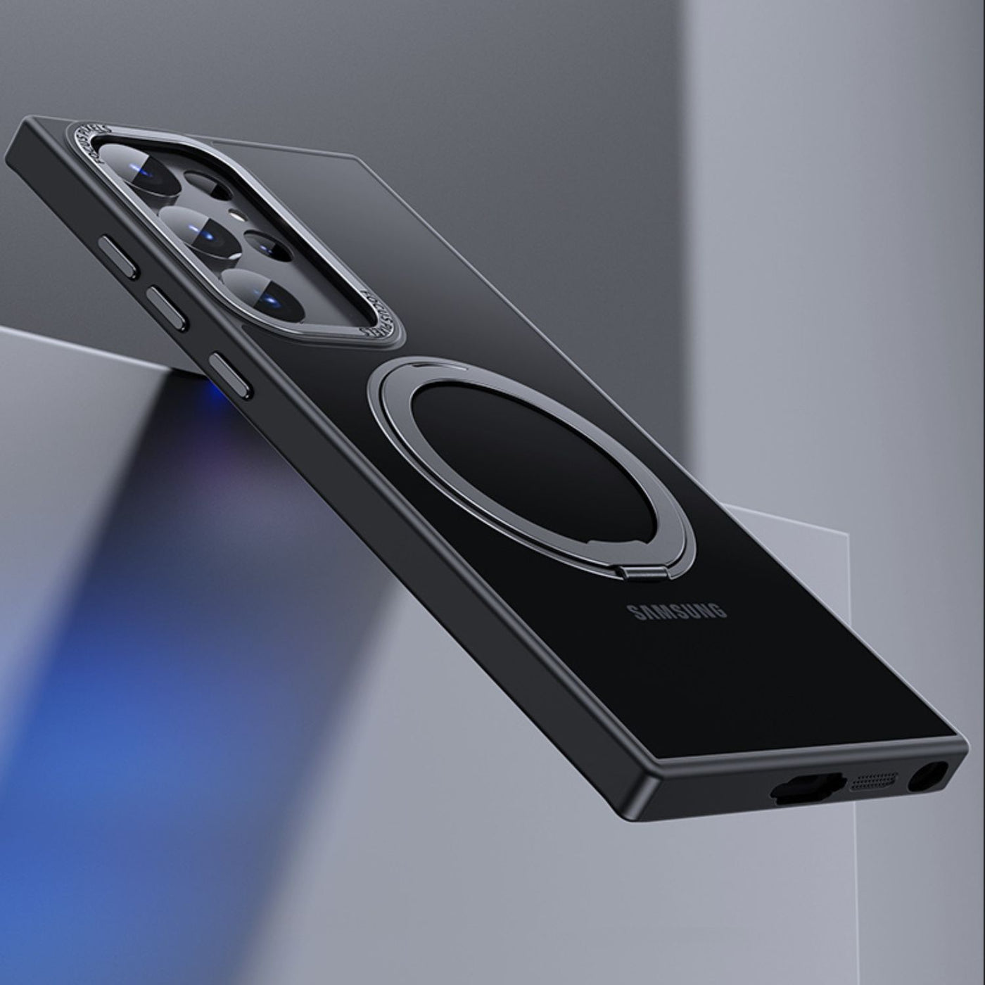 NexTECH® | Shockproof Magnetic Case with Foldable Bracket for Samsung