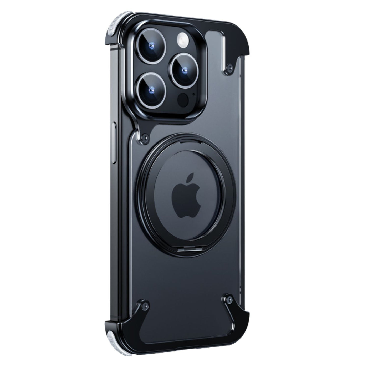 NexTECH® | Magnetic Shockproof Case with Full-Metal 360° Rotation Bracket for iPhone