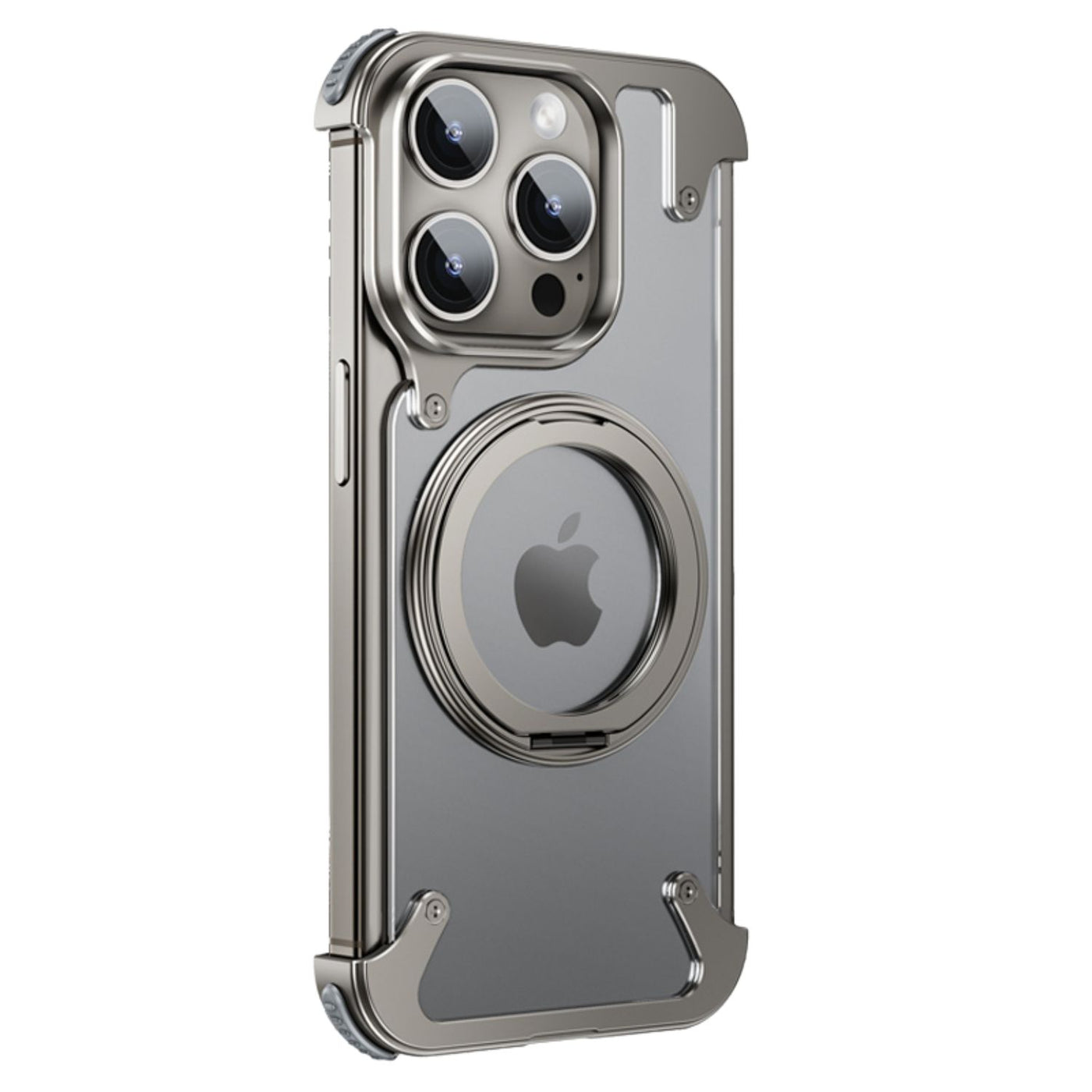 NexTECH® | Magnetic Shockproof Case with Full-Metal 360° Rotation Bracket for iPhone