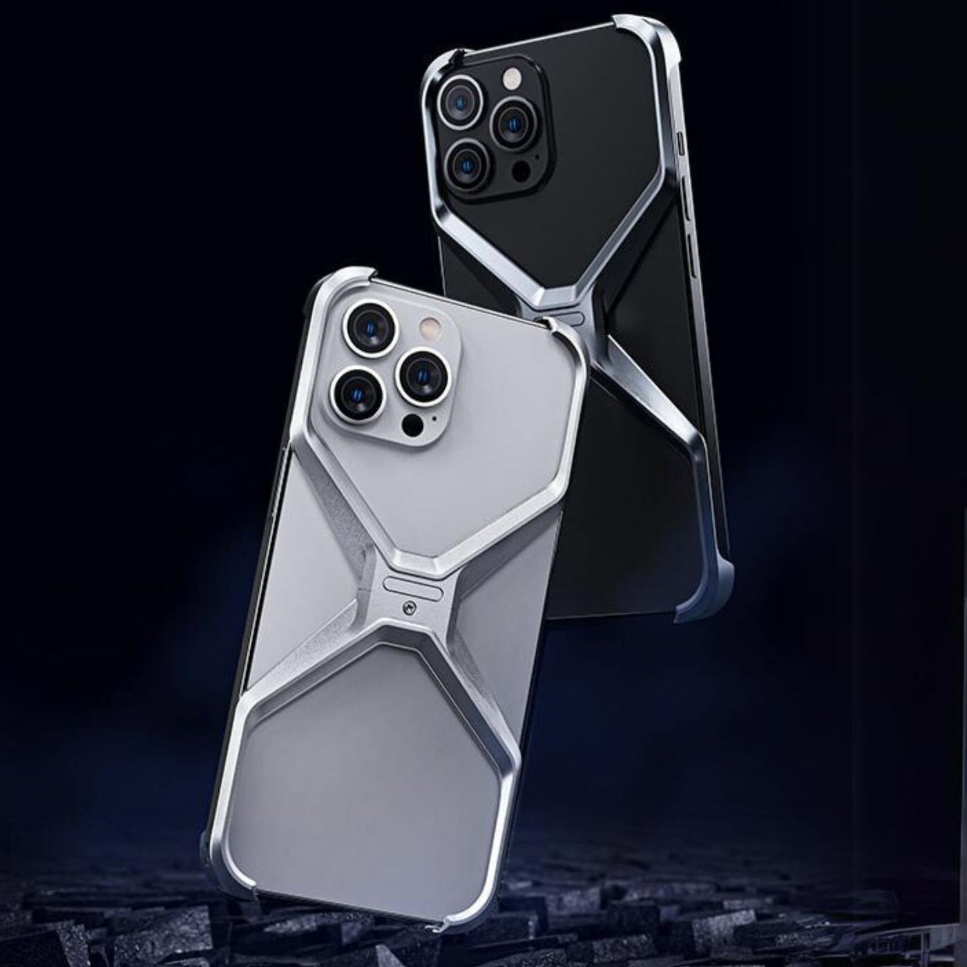 NexTECH® | Heat-Dissipating Metal Shell Case with Vent Design for iPhone