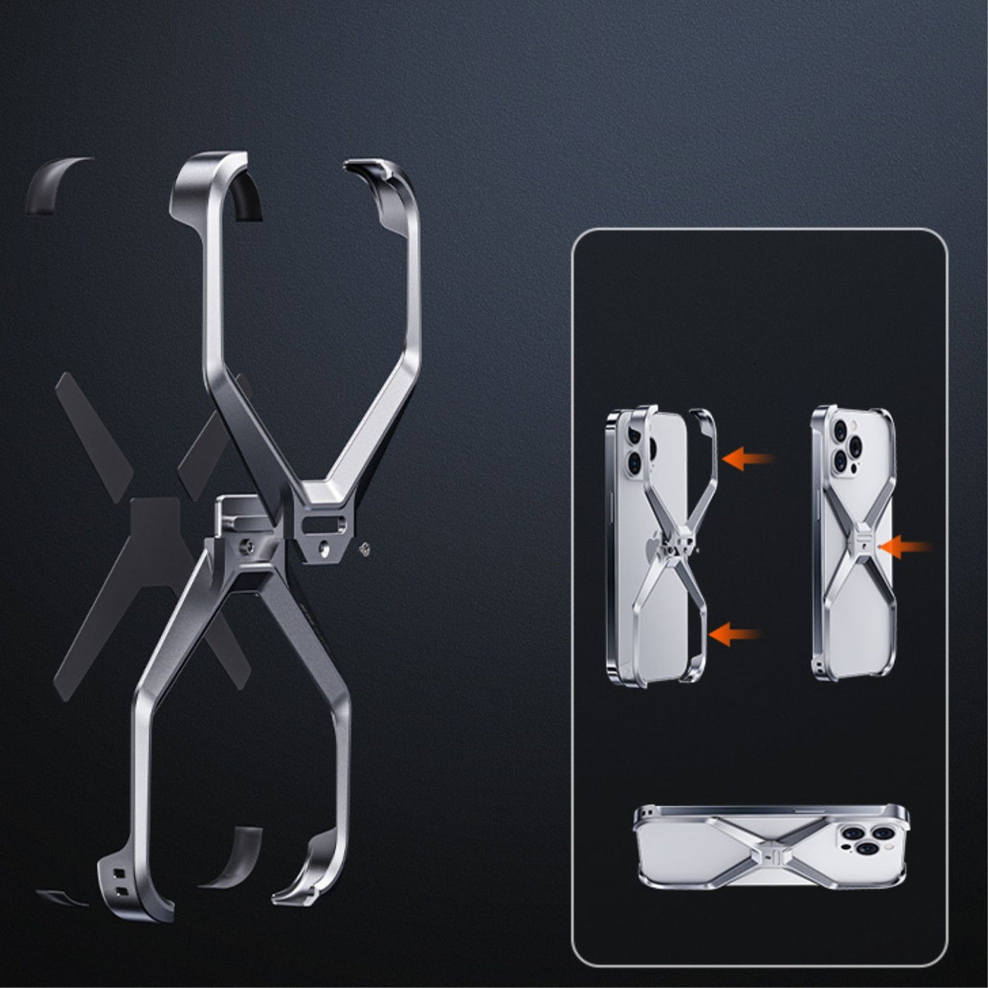 NexTECH® | Heat-Dissipating Metal Shell Case with Vent Design for iPhone