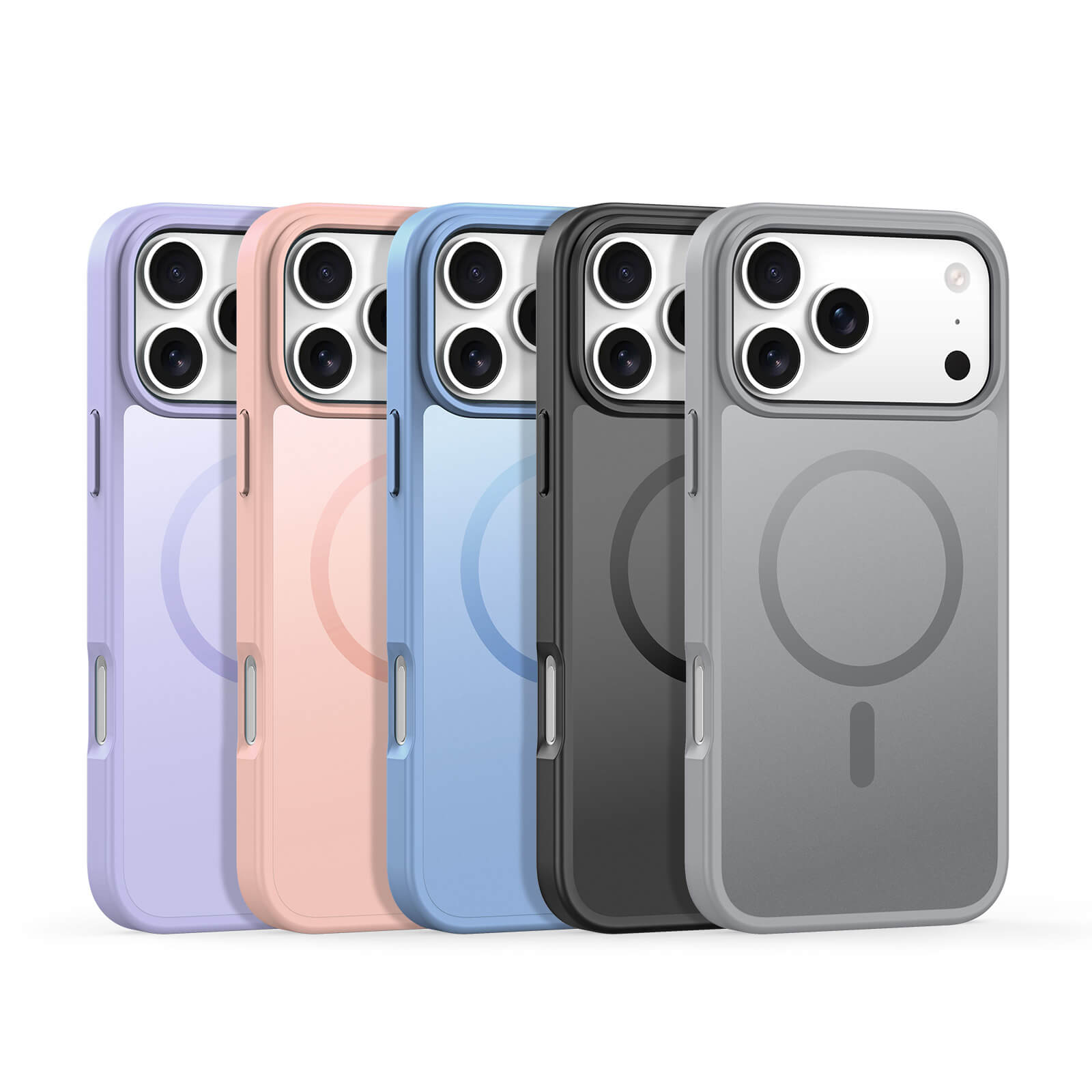 NexTECH® | Shockproof Magnetic Case with Skin-Feel for iPhone 17/16 Series