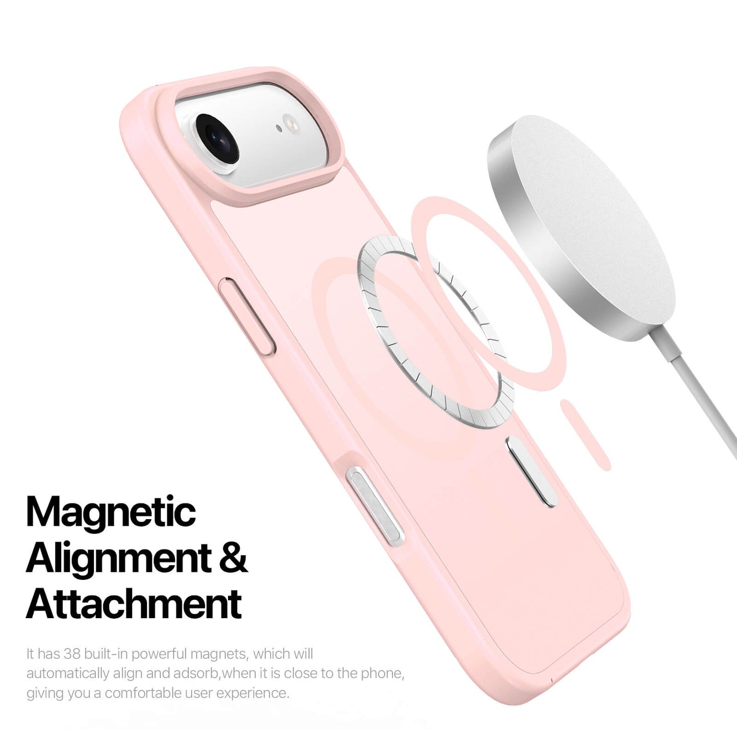 NexTECH® | Shockproof Magnetic Case with Skin-Feel for iPhone 17/16 Series