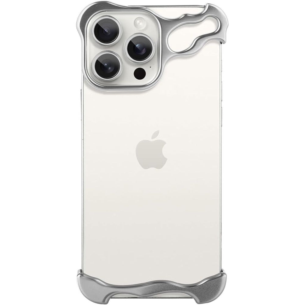 NexTECH® | Bezel-less Shockproof Case with Metallic Protection for iPhone