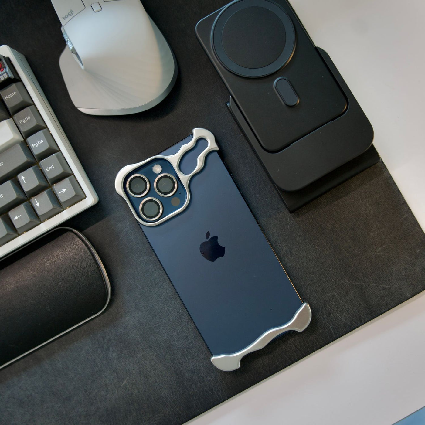 NexTECH® | Bezel-less Shockproof Case with Metallic Protection for iPhone