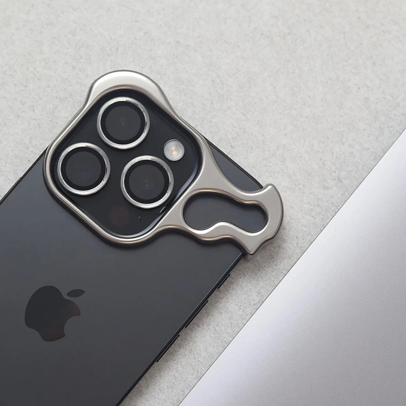 NexTECH® | Bezel-less Shockproof Case with Metallic Protection for iPhone
