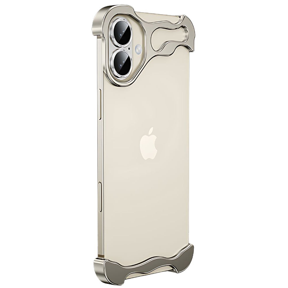 NexTECH® | Bezel-less Shockproof Case with Metallic Protection for iPhone