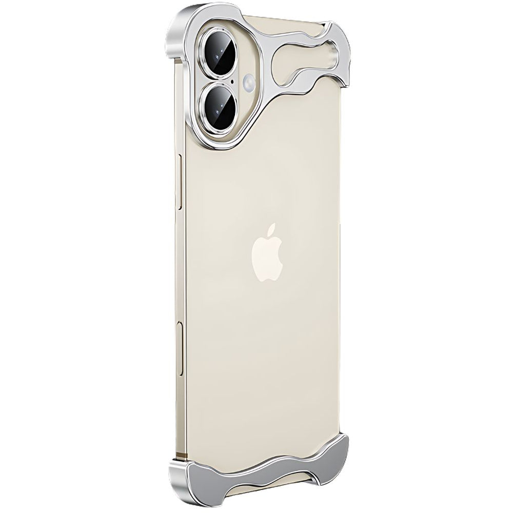 NexTECH® | Bezel-less Shockproof Case with Metallic Protection for iPhone