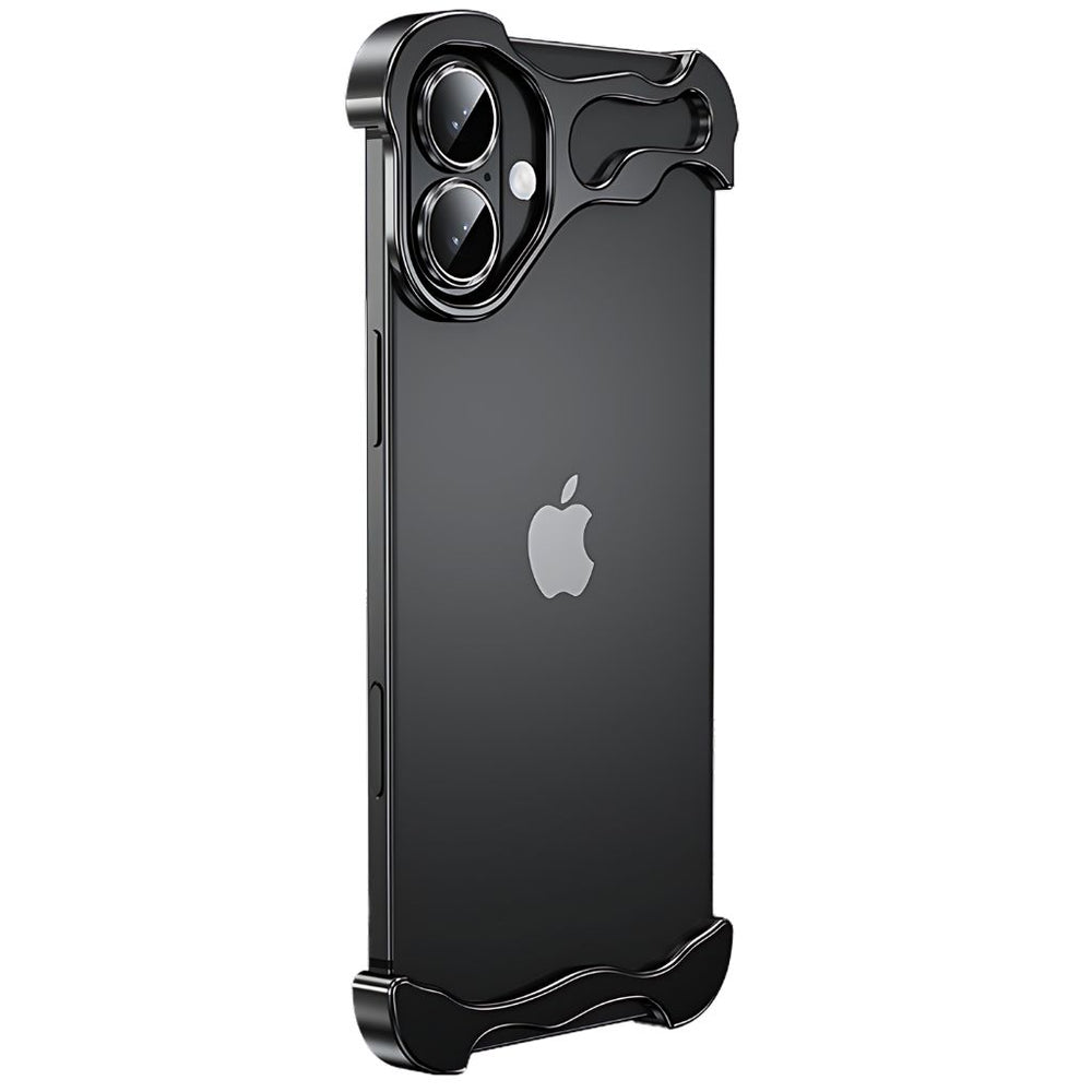 NexTECH® | Bezel-less Shockproof Case with Metallic Protection for iPhone