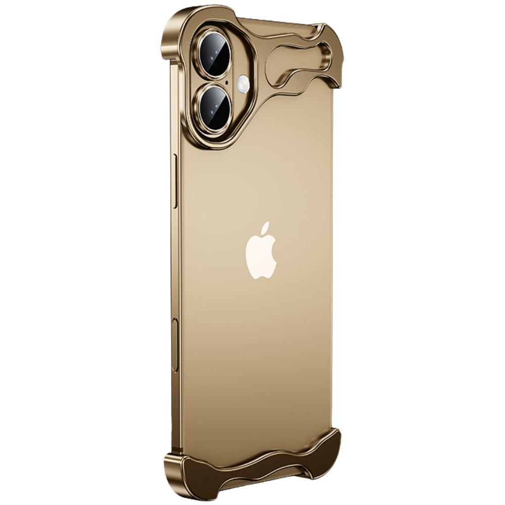 NexTECH® | Bezel-less Shockproof Case with Metallic Protection for iPhone