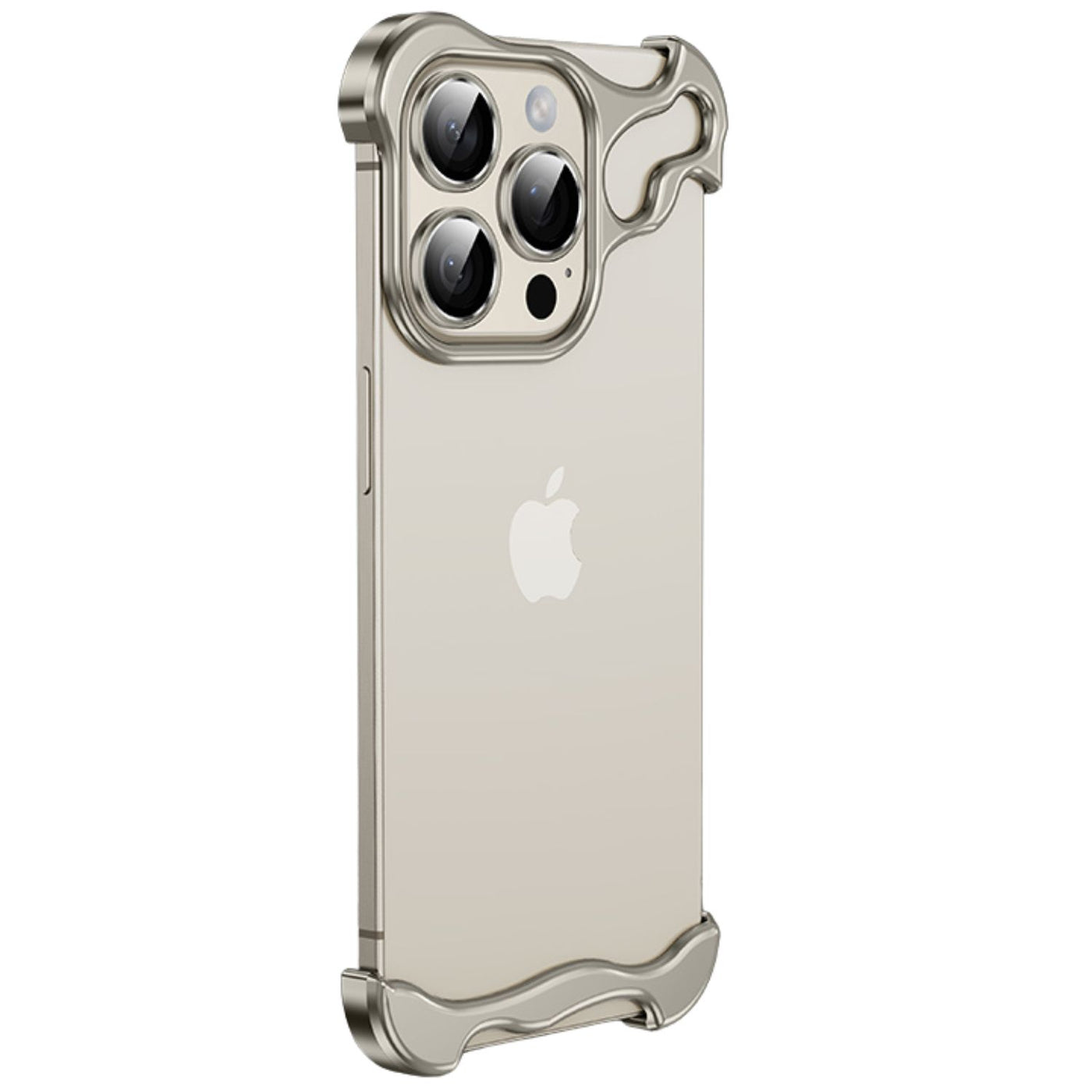 NexTECH® | Bezel-less Shockproof Case with Metallic Protection for iPhone