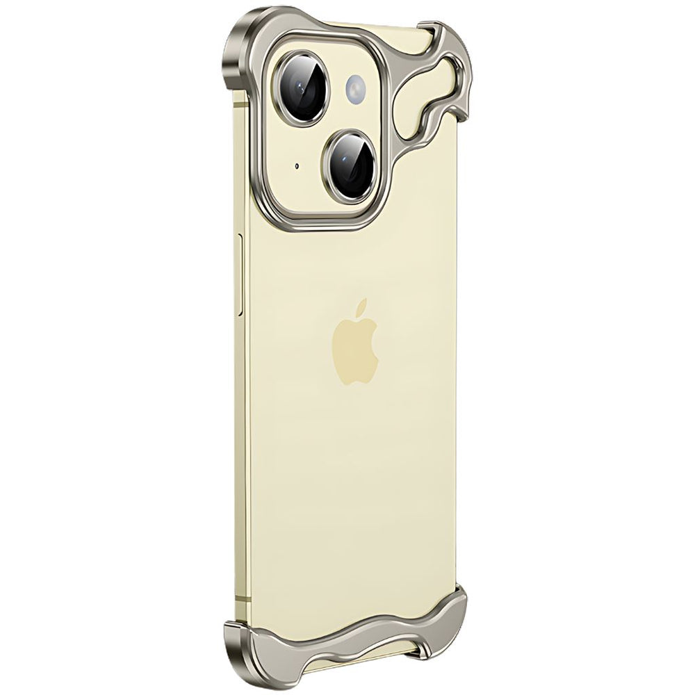 NexTECH® | Bezel-less Shockproof Case with Metallic Protection for iPhone