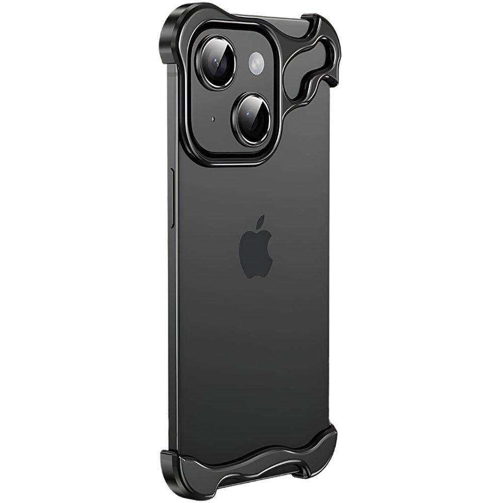 NexTECH® | Bezel-less Shockproof Case with Metallic Protection for iPhone