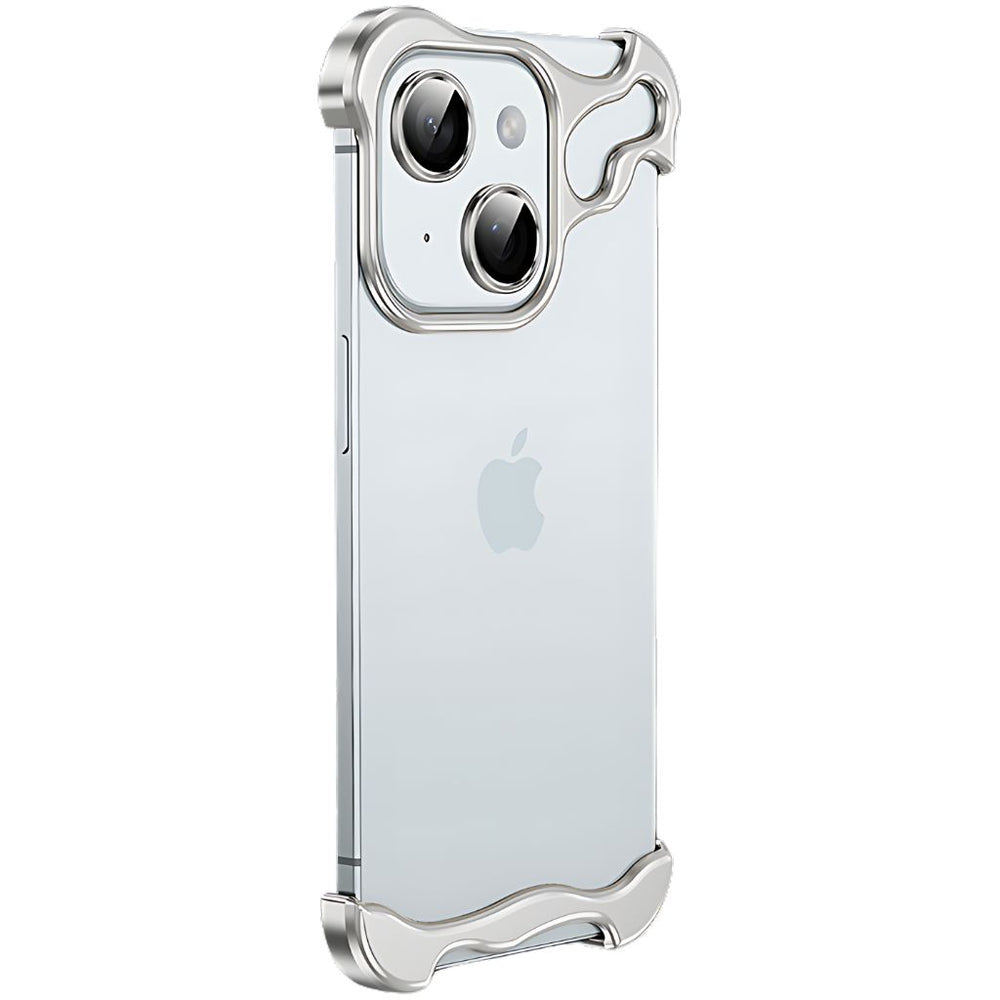 NexTECH® | Bezel-less Shockproof Case with Metallic Protection for iPhone