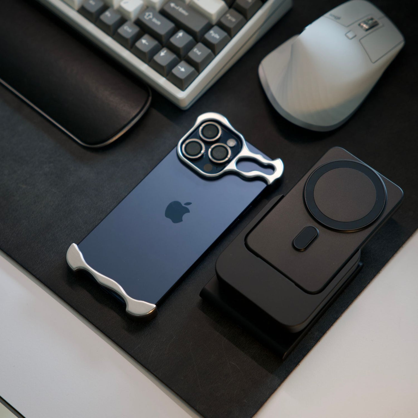 NexTECH® | Bezel-less Shockproof Case with Metallic Protection for iPhone