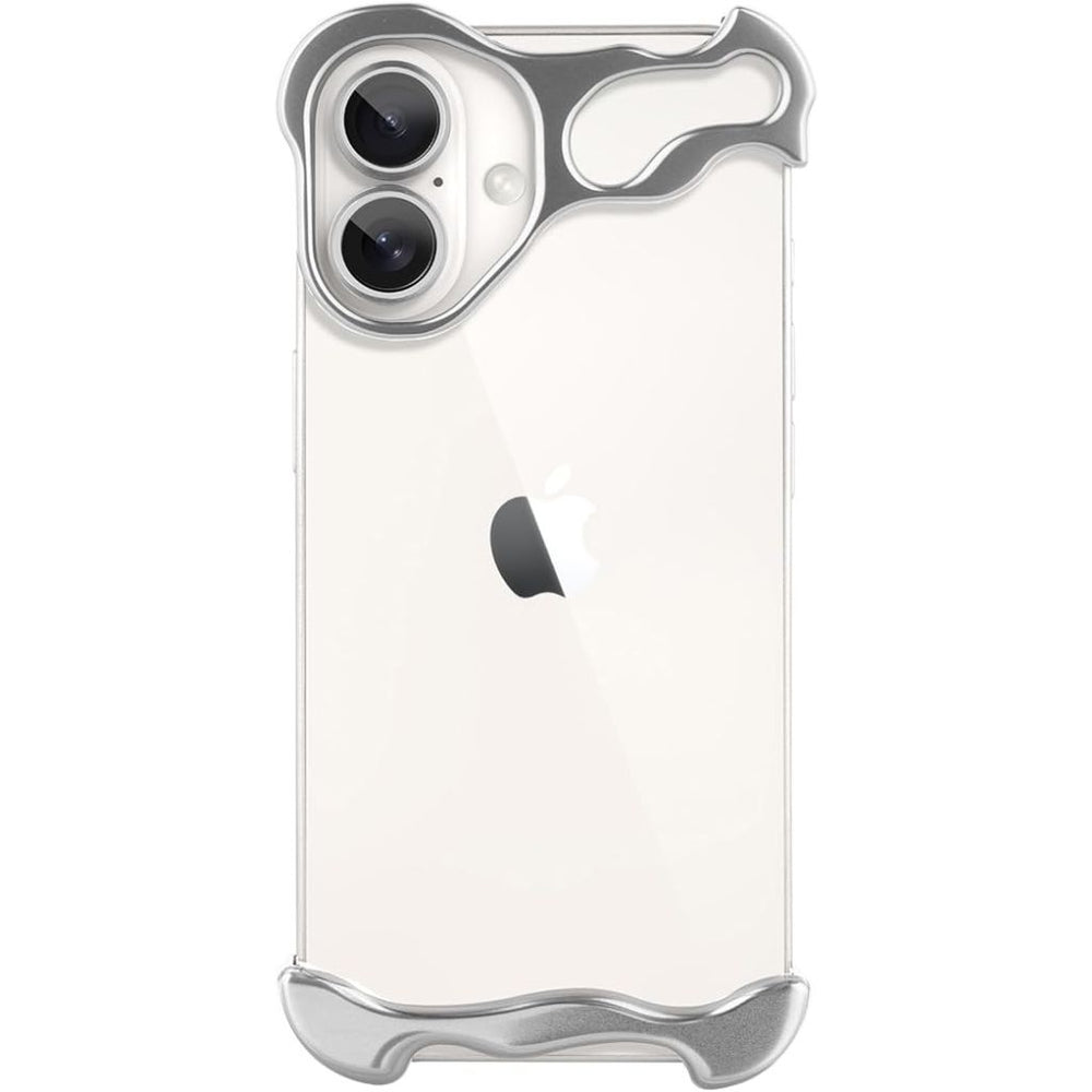 NexTECH® | Bezel-less Shockproof Case with Metallic Protection for iPhone
